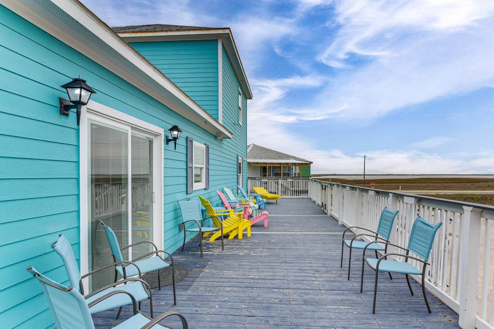 Large Group Gulf Retreat, Steps To Surfside Beach! Eksteriør billede